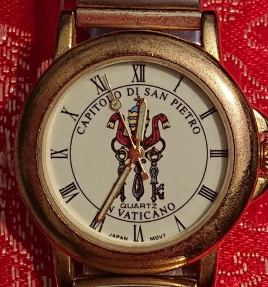 Capitolo di San Pietro in Vaticano collector's นาฬิกาวินเทจ สภาพดี รูปที่ 5