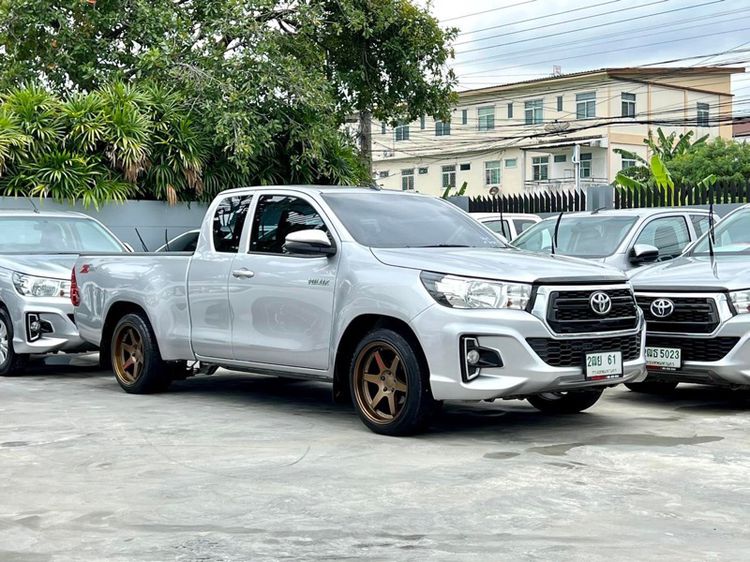 Toyota Hilux Revo 2019 2.4 Z Edition J Plus Pickup ดีเซล ไม่ติดแก๊ส เกียร์ธรรมดา เทา