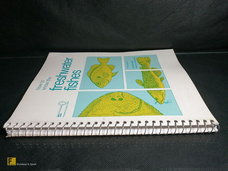 หนังสือ How to Know the Freshwater Fishes ปีค.ศ. 1978 รวมปลาน้ำจืดโซนอเมริกา  หนังสือปลา รูปที่ 2