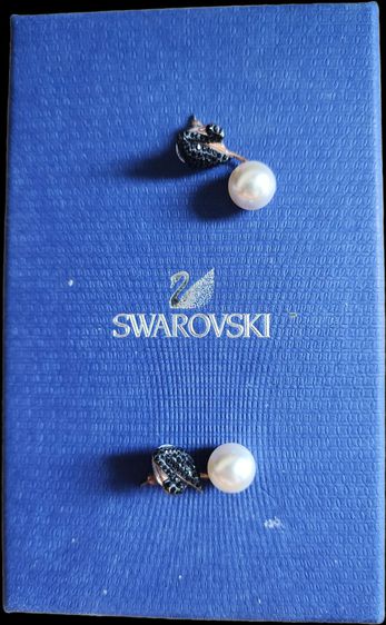 ขาย Swarovski Iconic Swan earring jackets in Swa  1 คู่  รูปที่ 2