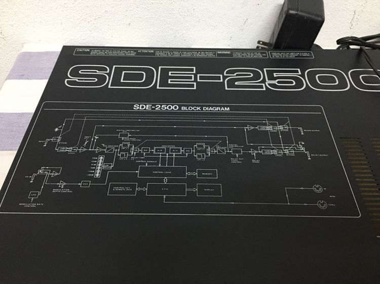 เอฟเฟค ร้อง  ROLAND SDE -2500 MADE IN JAPAN สภาพสวยมากๆเหมือนใหม่เสียงดีมากครับสนใจเชิญครับ ( ปลายทางได้ครับ ) รูปที่ 14