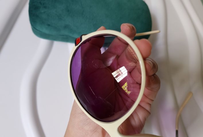 แว่นกันแดด Gucci แท้💯 มีตำหนิ รูปที่ 6