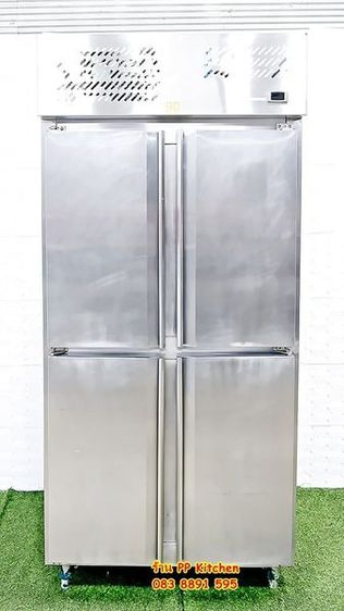 ขายตู้แช่สแตนเลส4ประตูบน-ล่าง ❄️ ตู้แช่เย็นสแตนเลสมือสอง✌️ สภาพดี และ พร้อมใช้งานสุดๆจ้า💥🎉👍 เป็น ตู้แช่ระบบchiller รูปที่ 2