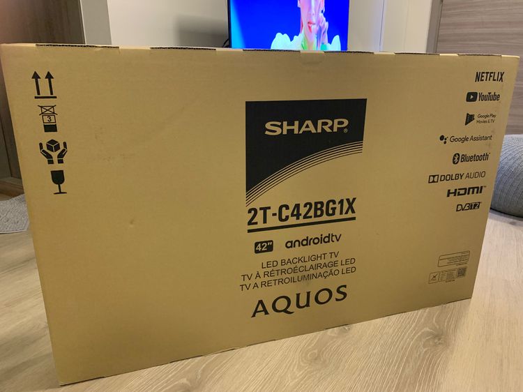 SHARP 2K FHD Android TV รุ่น 2T-C42BG1X ขนาด 42 นิ้ว 42 นิ้ว รูปที่ 2