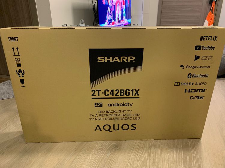 SHARP 2K FHD Android TV รุ่น 2T-C42BG1X ขนาด 42 นิ้ว 42 นิ้ว รูปที่ 1