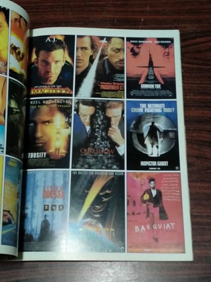 หนังสือ นิตยสาร Movie Collection รวมภาพ ภาพยนตร์ต่างประเทศยุค90' มีประวัติผู้กำกับดัง รูปที่ 5