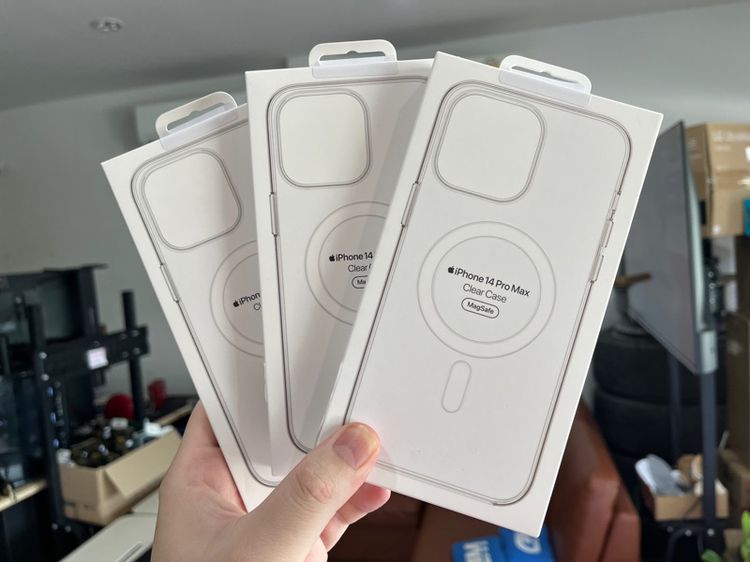 Apple Clear Case Magsafe iPhone 14plus 14pro 14PM 15 15plus 15pro 15PM 16PM เเท้ใหม่ รูปที่ 5