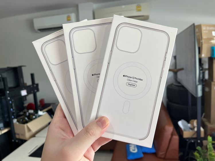 Apple Clear Case Magsafe iPhone 14plus 14pro 14PM 15 15plus 15pro 15PM 16PM เเท้ใหม่ รูปที่ 6