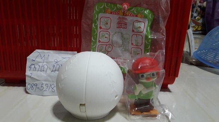 ของเล่น ของสะสม งาน Mc ของใหม่ Chicken little baseball แกะถ่ายรูปครับ งานตู้ญี่ปุ่นครับ สวยๆ ครบๆ ใครสะสม เผื่อสนใจครับ  