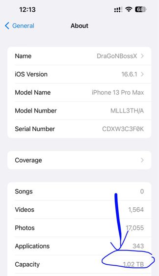 iPhone 13 Pro Max 1TB รูปที่ 9