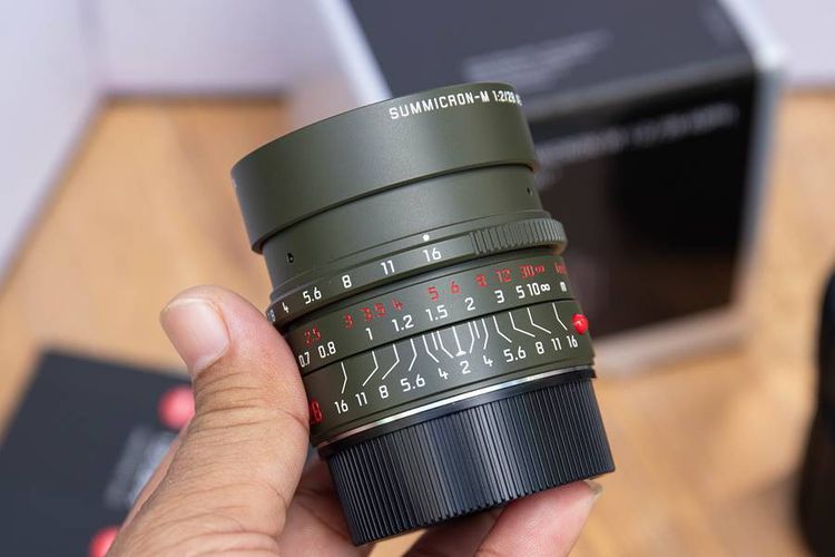 Leica Summicron-M 28mm f2 ASPH Edition Safari สภาพสวย ใช้น้อย อุปกรณ์ครบยกกล่อง รูปที่ 11