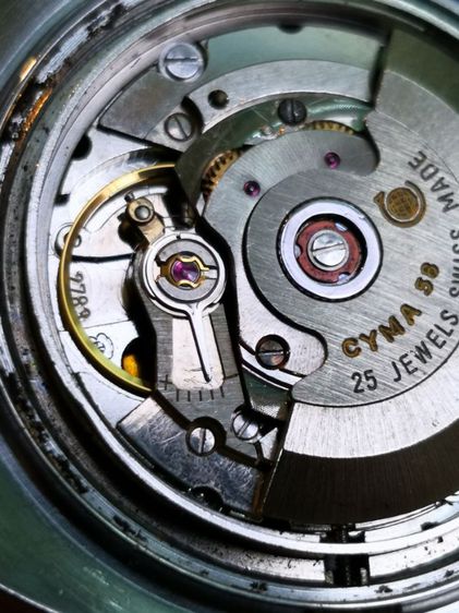 CYMA  NavyStar  Swiss vintage รูปที่ 10