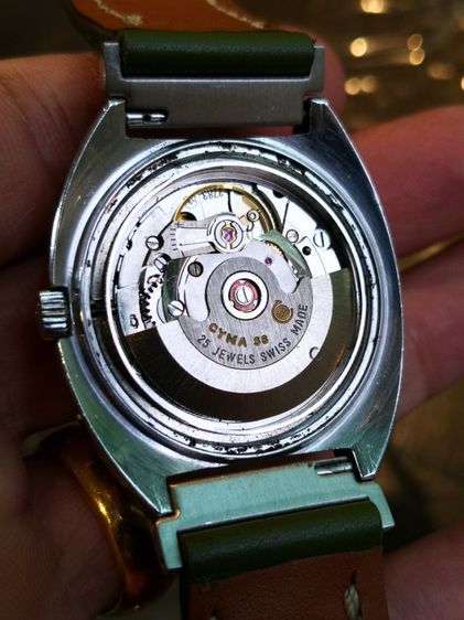 CYMA  NavyStar  Swiss vintage รูปที่ 8