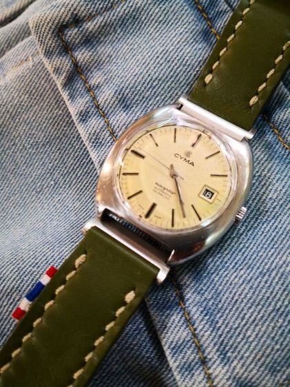 CYMA  NavyStar  Swiss vintage รูปที่ 3