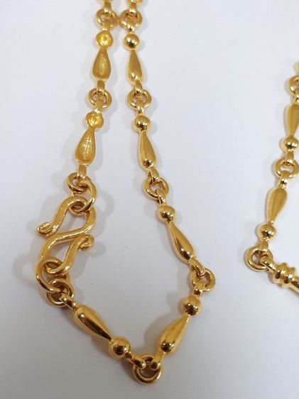 (74) สร้อยคอทองคำ พร้อมจี้ทองคำ รูปที่ 4