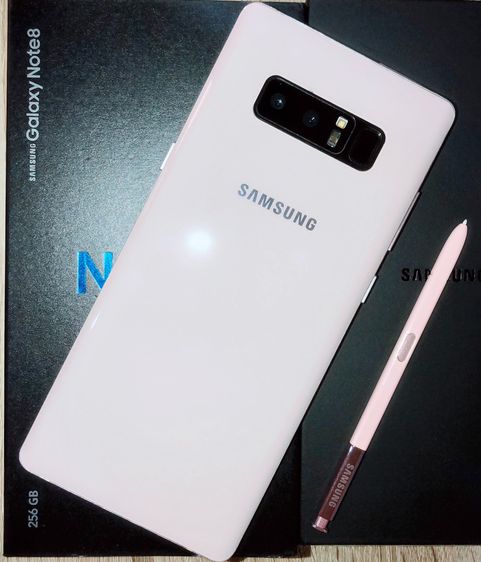 Samsung Galaxy Note8 pink จุเยอะ256G จอใหญ่ สเปกดี มีปากกาใช้งานออกแบบได้ ขายถูกประโยชน์เยอะ รูปที่ 2
