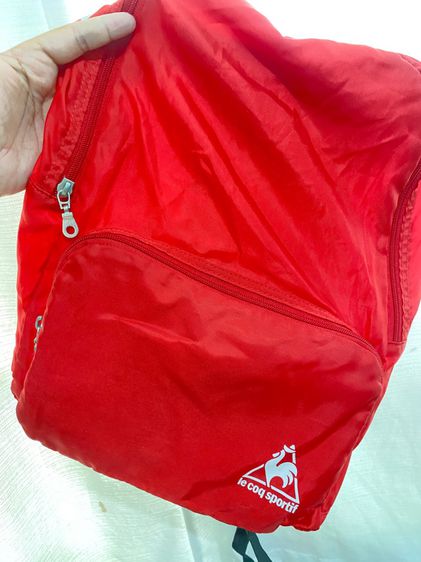 อื่นๆ ผ้า ไม่ระบุ กระเป๋าเป้ backpack สีแดง le coq sportif