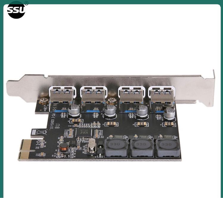 การ์ด PCIE เพิ่มช่องUSB3.0 รุ่นใหม่ไม่ต้องใช้ไฟเลี้ยงจากพาวเวอร์ รูปที่ 3