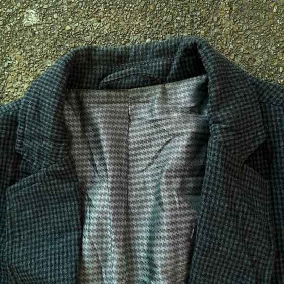 🏇🏇🏇
สูทลำลอง แจ็คเก็ต 
Saint Angelo
plaid wool mix lambskin leather casaul suit jacket🔵🔵🔵 รูปที่ 2