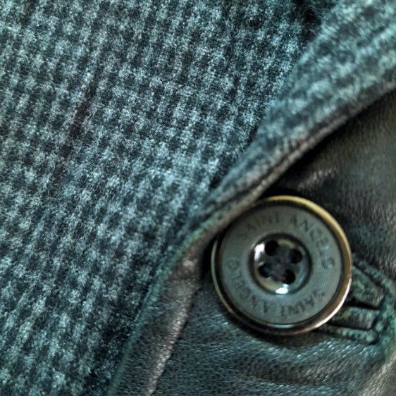 🏇🏇🏇
สูทลำลอง แจ็คเก็ต 
Saint Angelo
plaid wool mix lambskin leather casaul suit jacket🔵🔵🔵 รูปที่ 4