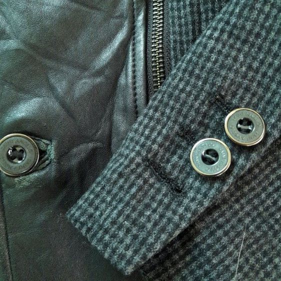 🏇🏇🏇
สูทลำลอง แจ็คเก็ต 
Saint Angelo
plaid wool mix lambskin leather casaul suit jacket🔵🔵🔵 รูปที่ 3