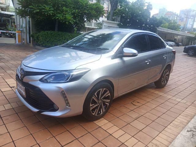 Toyota Vios 2019 1.5 Mid Sedan เบนซิน ไม่ติดแก๊ส เกียร์อัตโนมัติ เทา รูปที่ 2