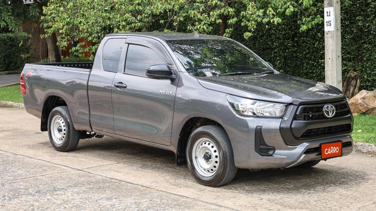 Toyota Hilux Revo 2020 2.4 E Pickup ดีเซล ไม่ติดแก๊ส เกียร์ธรรมดา เทา