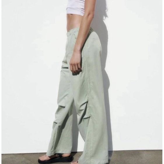 Zara Woman Cargo Pants กางเกงคาร์โก้รุ่นแม่อั้ม รูปที่ 4