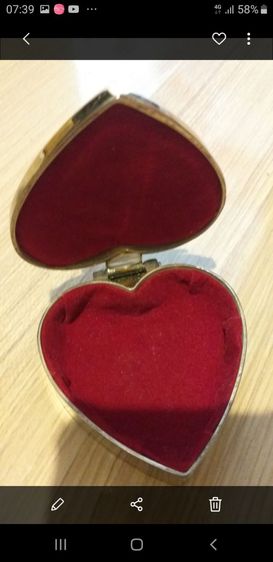 กล่องรูปหัวใจ ไว้ใส่แหวนขอแต่งงาน รูปที่ 2