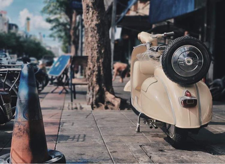 เวสป้า Vespa 64 ขี่ยกล้อ รูปที่ 5