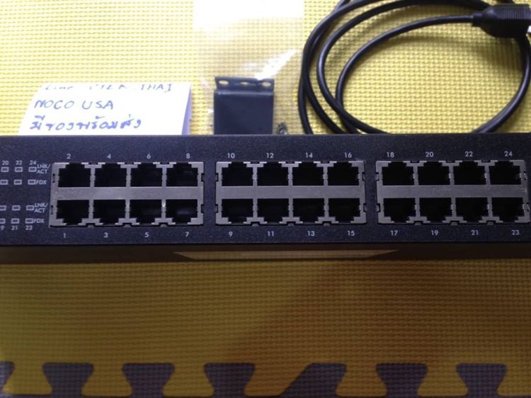 จาก3หมื่น ขาย2พัน Gigabit Switch ZyXEL GS-2200-24 Managed L2   24 Ports ราคาถูกๆ รูปที่ 11