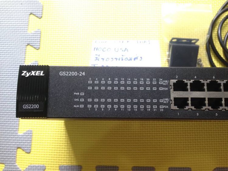 จาก3หมื่น ขาย2พัน Gigabit Switch ZyXEL GS-2200-24 Managed L2   24 Ports ราคาถูกๆ รูปที่ 10