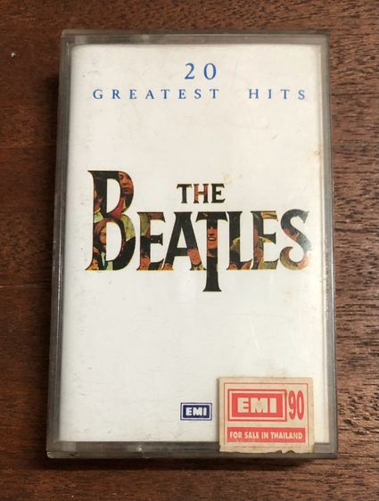 เทป 20 Greatest Hits The Beatles อัลบั้มรวมเพลงตั้งแต่ปี 1962-1970