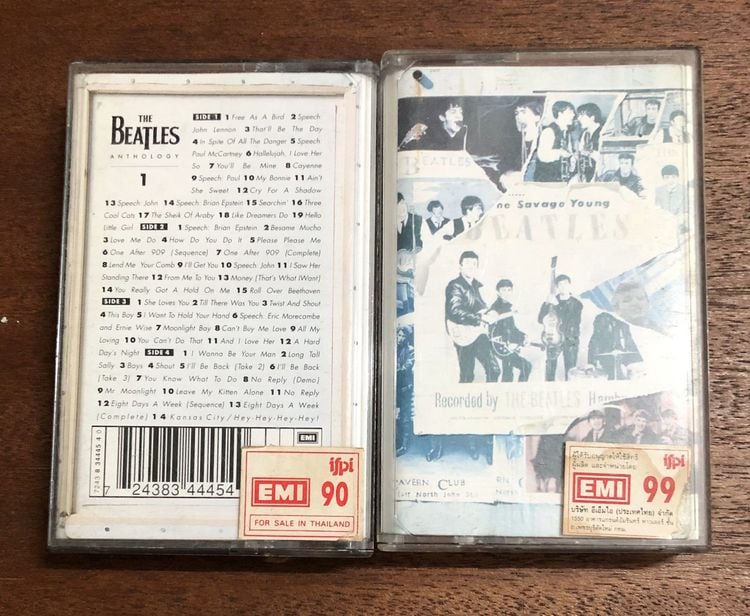 เทปวง The Beatles - Anthology1 อัลบั้มนี้มี 2 ม้วน ขายคู่ไม่ขายแยก