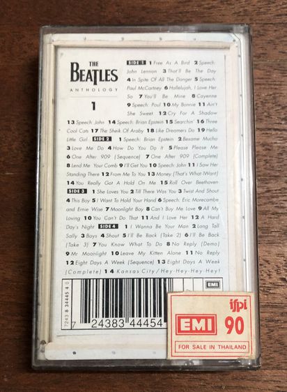 เทปวง The Beatles - Anthology1 อัลบั้มนี้มี 2 ม้วน ขายคู่ไม่ขายแยก รูปที่ 2
