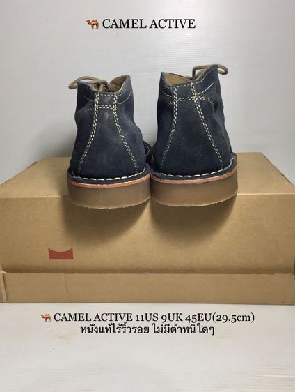 🐫 CAMEL ACTIVE 11US 9UK 45EU(29.5cm) Original ของแท้ มือ 2, รองเท้า CAMEL หนังแท้ พื้นเต็ม ไม่มีตำหนิใดๆ สภาพโดยรวมยังสวยมาก รูปที่ 13