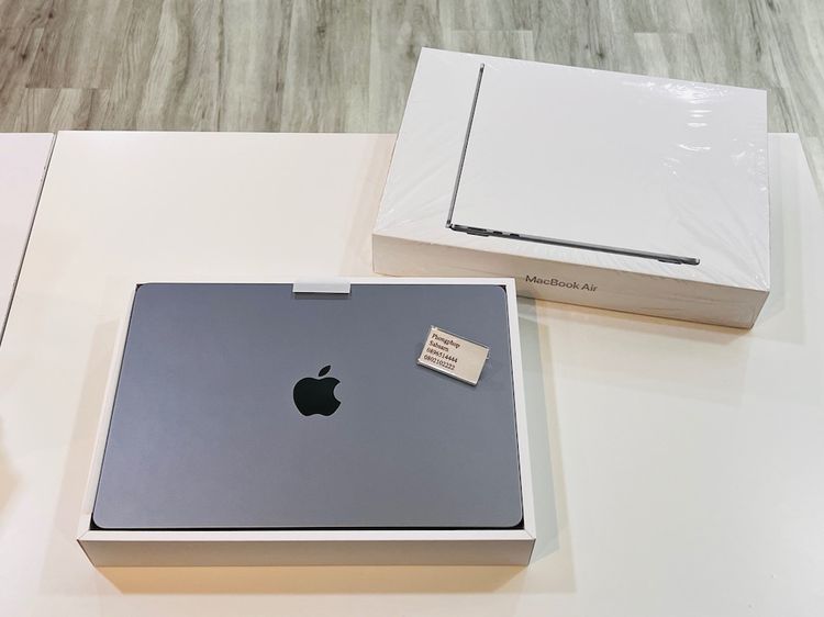 Apple แมค โอเอส 8 กิกะไบต์ USB ไม่ใช่ Macbook Air M2 13.6 นิ้ว SSD 256 ศูนย์ไทย สภาพเหมือนใหม่ สี Space Gray รุ่นใหม่ล่าสุด ประกันศูนย์ไทย 29900 บาท