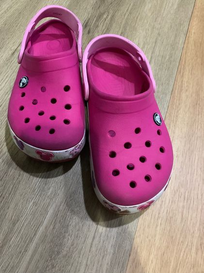 รองเท้า Crocs ลิมิเต็ด ( Disney mickeymouse) สีชมพู ของแท้ 💯 รูปที่ 2