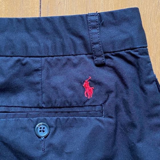 กางเกงขายาว POLO RALPH LAUREN สีดำ ปักโลโก้สีแดงเหนือกระเป๋าหลังข้างขวา ไซซ์ 18 รูปที่ 5