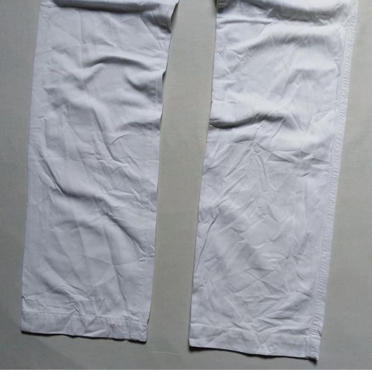 กางเกงขายาว สีขาว ทรงหล่อ เนื้อผ้าสวย ยี่ห้อ SAINT JAMES bis รูปที่ 10