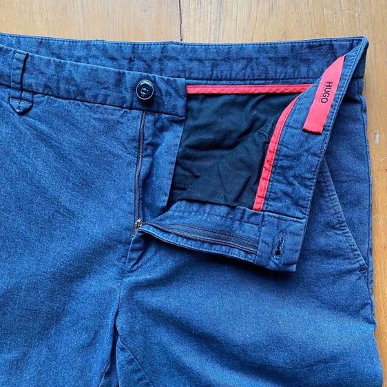 กางเกงขายาว HUGO BOSS แบรนด์เทพ ทรงสลิม เนื้อผ้าดี รูปที่ 4