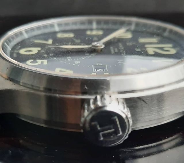 นาฬิกาสวิส แนว Military ยี่ห้อ HAMILTON สภาพสวย รูปที่ 5