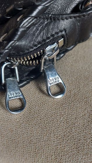 กระเป๋าเอกสาร Loewe แท้ วินเทจ สีดำ รูปที่ 9