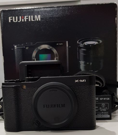 FUJIFILM X-M1 ตัวกล้องไม่มีเลนส์ อุปกรณ์ครบ มีกล่อง รูปที่ 2