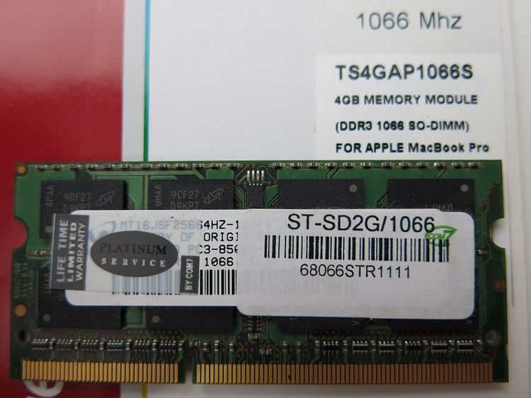 RAM DDR3 for APPLE MacBook Pro รูปที่ 4