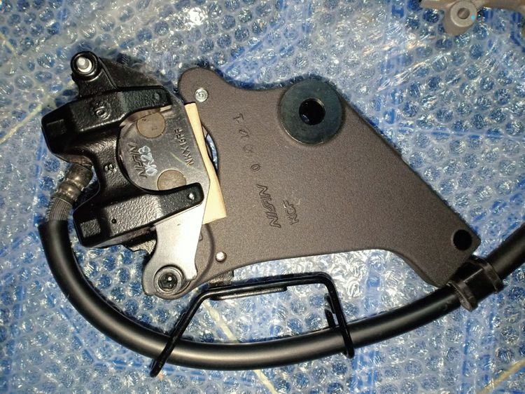 ปั๊มเบรคหลังNice125 เวฟ125 แท้ พร้อมผ้าเบรคและทุ้งหลัง รูปที่ 5