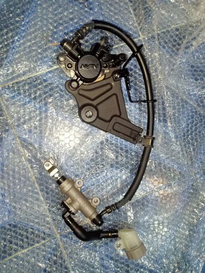 ปั๊มเบรคหลังNice125 เวฟ125 แท้ พร้อมผ้าเบรคและทุ้งหลัง รูปที่ 3