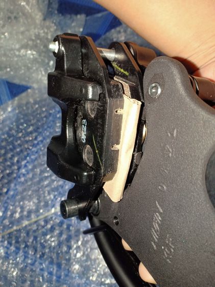 ปั๊มเบรคหลังNice125 เวฟ125 แท้ พร้อมผ้าเบรคและทุ้งหลัง รูปที่ 9