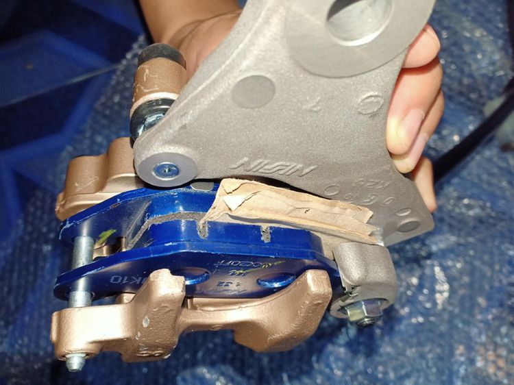 ปั๊มเบรคหลังmsx125 msx sf msx grom 125 แท้ พร้อมผ้าเบรคและทุ้งหลัง รูปที่ 6