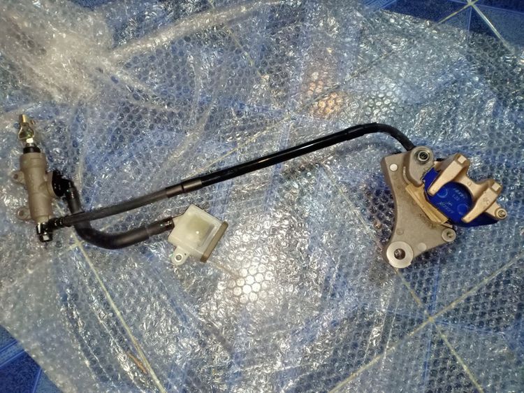 ปั๊มเบรคหลังmsx125 msx sf msx grom 125 แท้ พร้อมผ้าเบรคและทุ้งหลัง รูปที่ 5